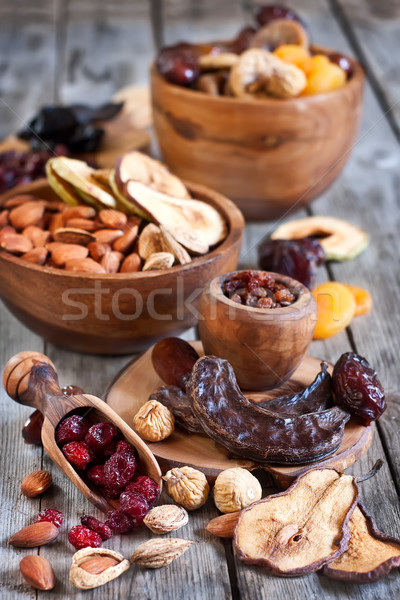 Mix of dried fruits Stock photo © Karaidel