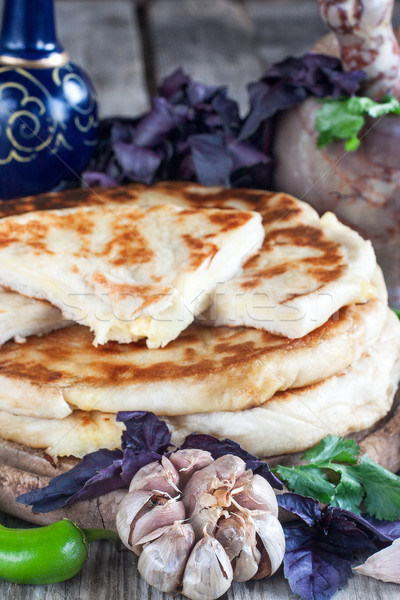 Khachapuri Stock photo © Karaidel