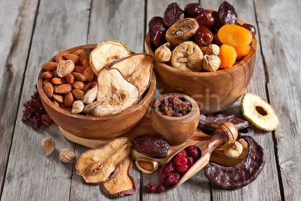 Mix of dried fruits Stock photo © Karaidel