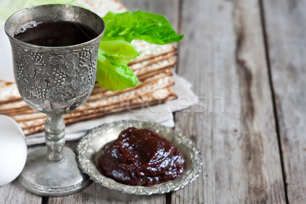 Passover background Stock photo © Karaidel