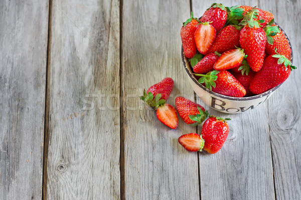 Strawberry Stock photo © Karaidel