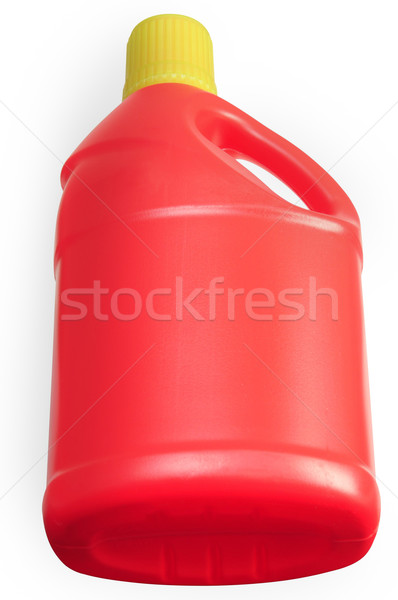 Detergent bottle. Clipping path Stock photo © karammiri