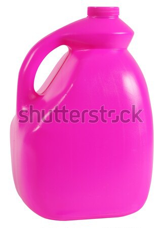 Detergent bottle. Clipping path Stock photo © karammiri