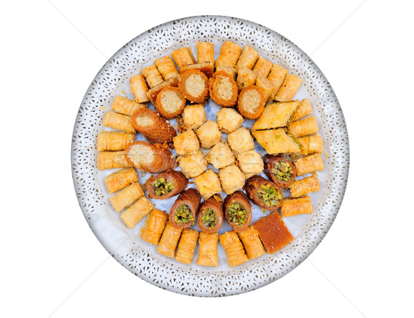 Stock fotó: Arab · édesség · közel-keleti · desszertek · desszert · méz