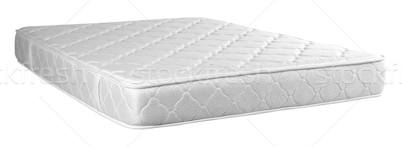 Matratze orthopädische Bett isoliert weiß Stock foto © karammiri