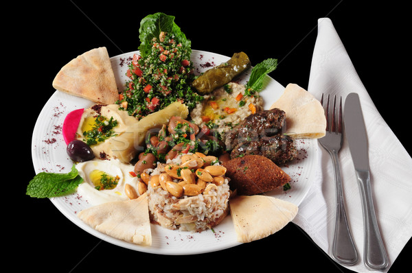 Middle eastern cuisine. Stock photo © karammiri