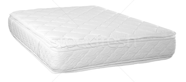 Yatak yalıtılmış ortopedik beyaz bahar arka plan Stok fotoğraf © karammiri