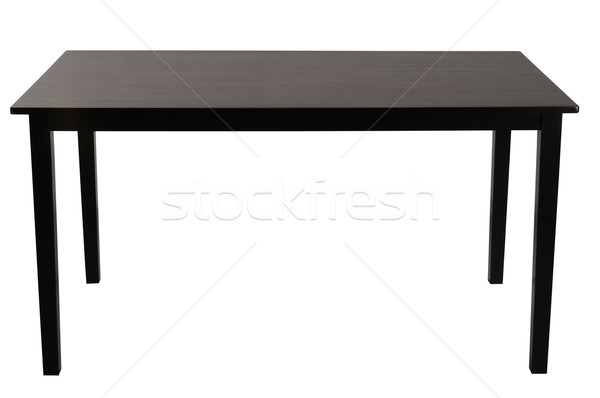 Tabelle Holztisch weiß Design home Stock foto © karammiri