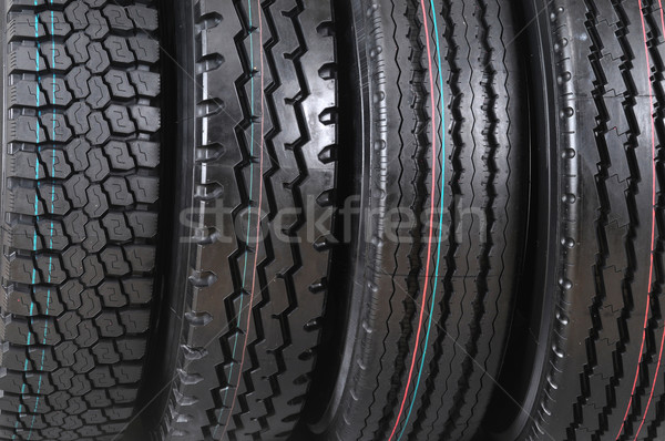 Tire. Clipping path Stock photo © karammiri
