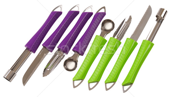 Kitchen utensils. Clipping path Stock photo © karammiri