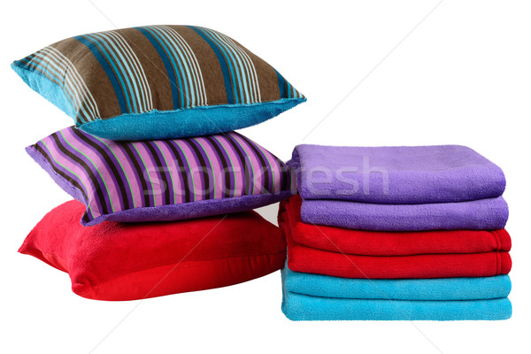 Stock photo: Bedding objects.