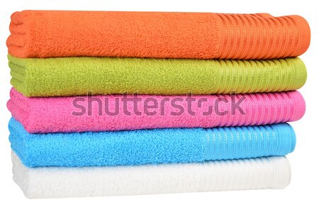 Stock photo: Bedding objects. Clipping path