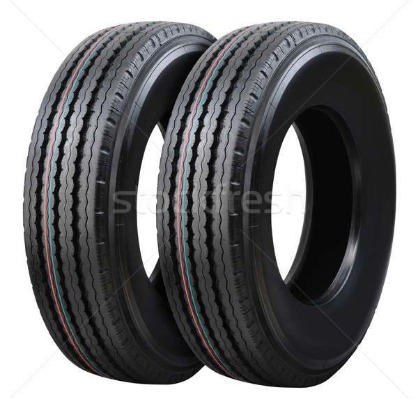 Tire. Clipping path Stock photo © karammiri