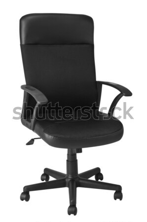 Stock fotó: ülés · vágási · körvonal · iroda · izolált · fehér · üzlet