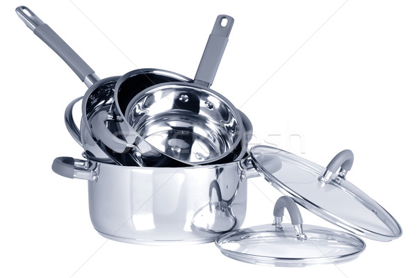 Kitchen utensils. Isolated Stock photo © karammiri