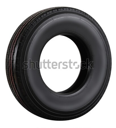 Tire. Clipping path Stock photo © karammiri