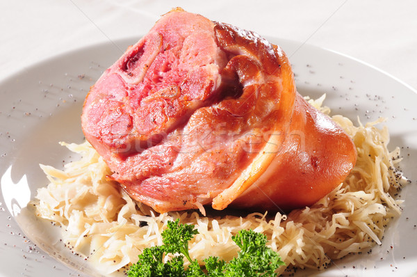 Kuchnia typowy przygotowany żywności ser mięsa Zdjęcia stock © karammiri