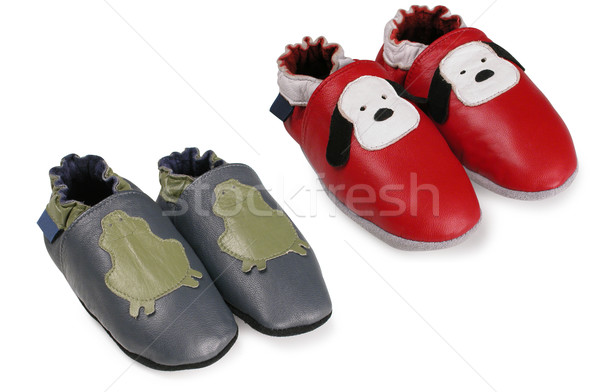 Baby shoes. Stock photo © karammiri