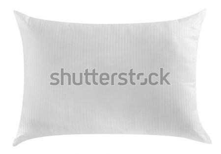 Almohada suave aislado blanco pluma Foto stock © karammiri