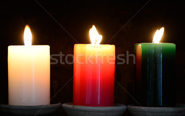 Candle. Stock photo © karammiri