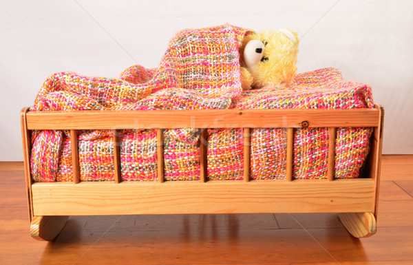 Toy in a crib. Stock photo © karammiri