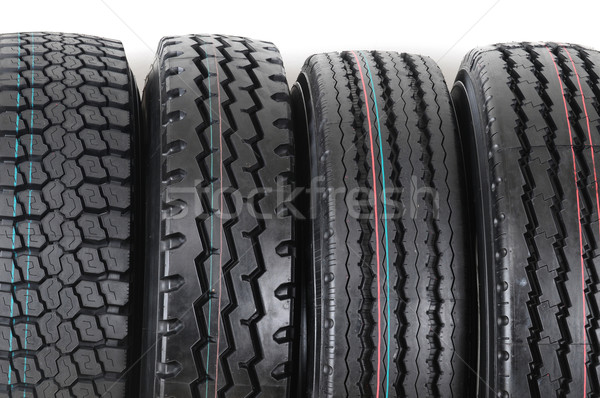 Tire. Clipping path Stock photo © karammiri