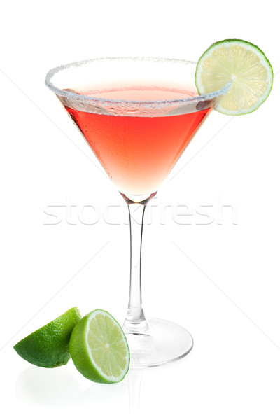 Cosmopolitan alcohol cocktail Stock photo © karandaev