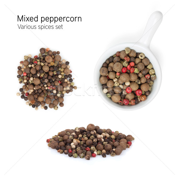 Mixed peppercorn Stock photo © karandaev