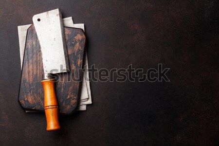 Vintage kitchen utensils Stock photo © karandaev