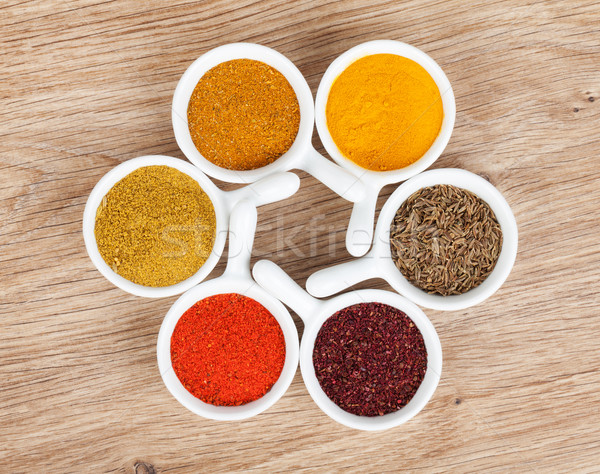 Various spices selection Stock photo © karandaev