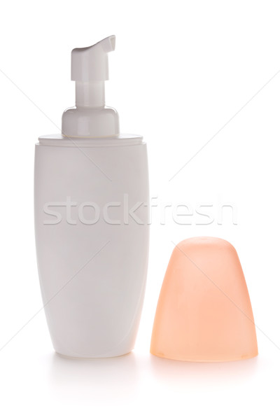 Gel Flasche isoliert weiß Körper Design Stock foto © karandaev
