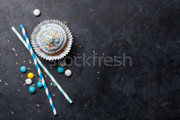 Sweet cupcake Stock photo © karandaev