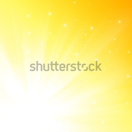 Zonlicht abstract warm achtergrond zonsopgang energie Stockfoto © karandaev