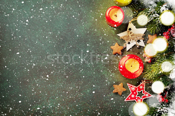 Christmas background Stock photo © karandaev