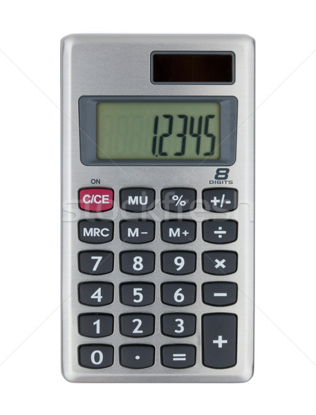 Small calculator Stock photo © karandaev