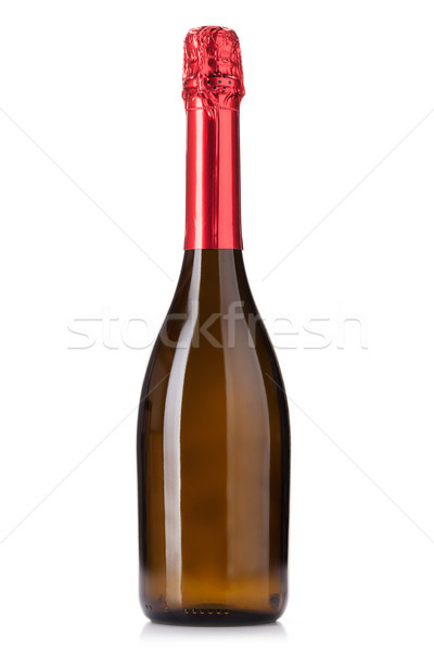 Champagne wine bottle Stock photo © karandaev