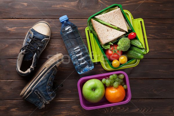 Lunch box Stock photo © karandaev