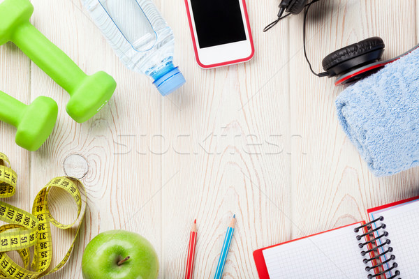 Health and fitness concept Stock photo © karandaev