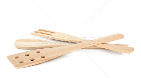 Wooden cooking utensils Stock photo © karandaev