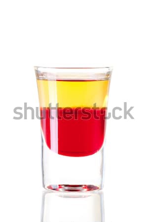 Shot cocktail collection: Red Tequila Stock photo © karandaev