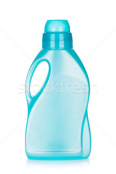 Plastikowe butelki czyszczenia produktu odizolowany biały Zdjęcia stock © karandaev