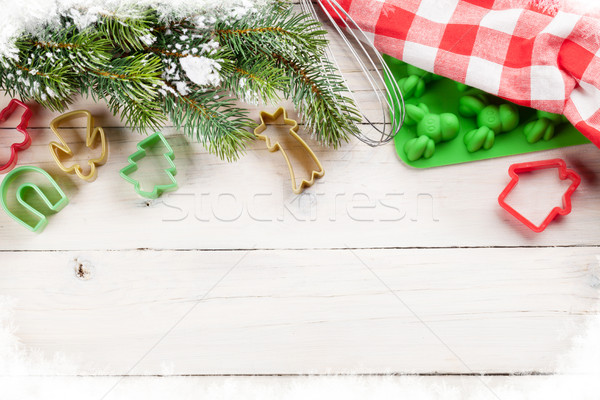 Christmas cooking utensils Stock photo © karandaev