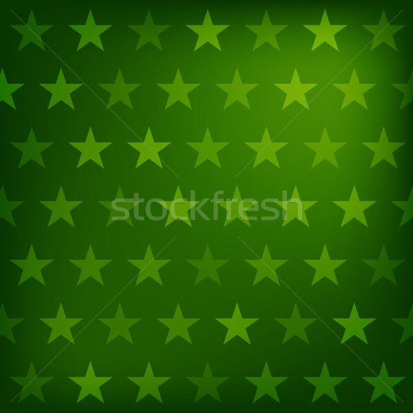 Grünen Sternen Muster Sterne Farbe Tapete Stock foto © karandaev