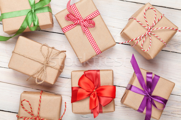 Stock photo: Gift boxes