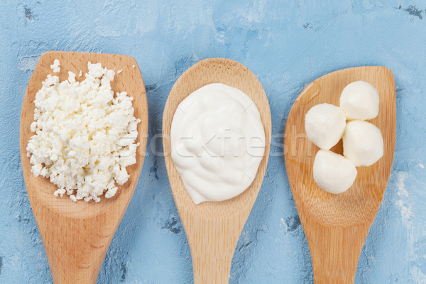 Stock photo: Dairy products