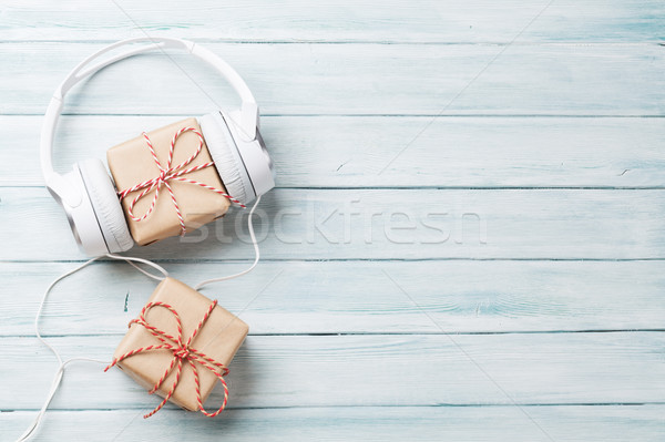 Christmas music gifts Stock photo © karandaev