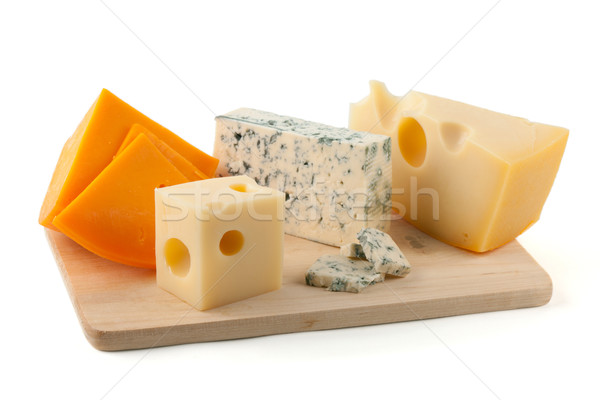 Cheese board Stock photo © karandaev