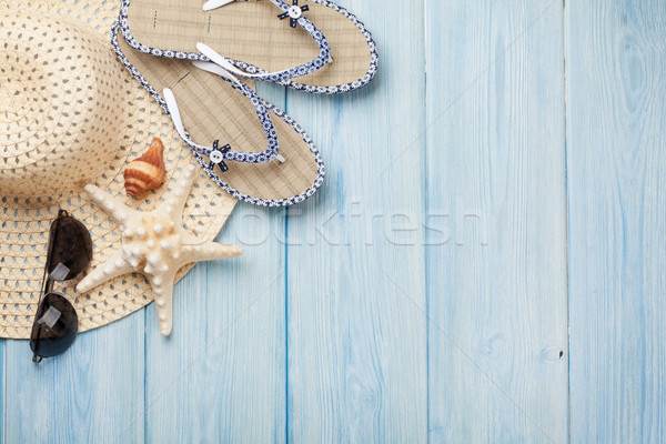 Travel and vacation items Stock photo © karandaev