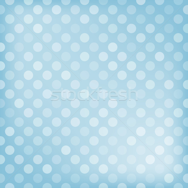 Pötty kék művészet szövet tapéta fehér Stock fotó © karandaev