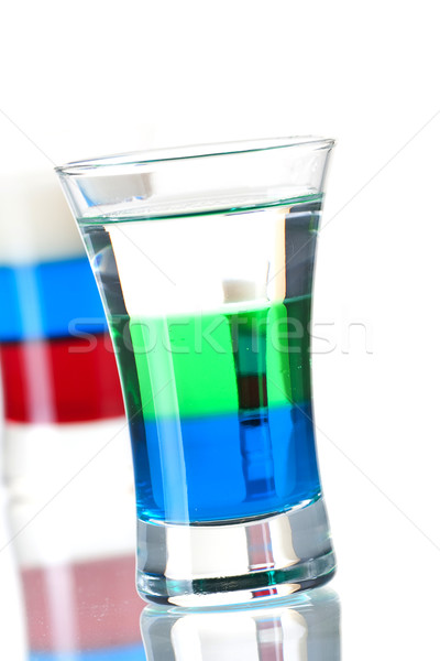Shot cocktail collection: Anabolic and Russian Flag Stock photo © karandaev